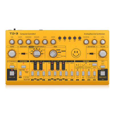 TD-3-AM Analog Bass Line Synthesizer (Sarı)