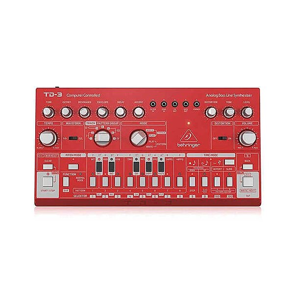 TD-3-RD Analog Synthesizer (Kırmızı) - 1