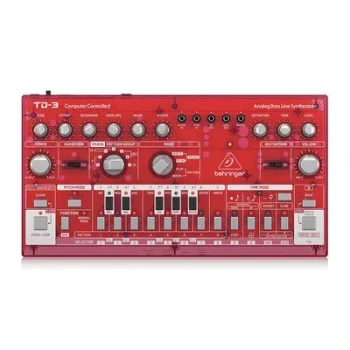 TD-3-SB Analog Synthesizer (Kırmızı) - Behringer