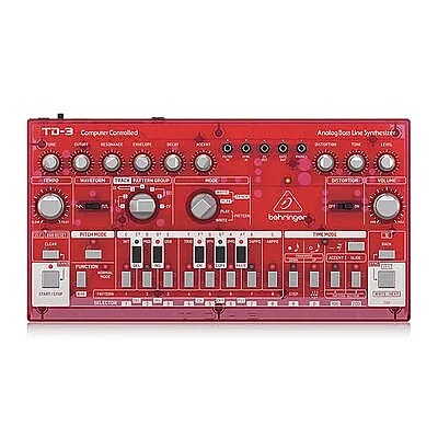 TD-3-SB Analog Synthesizer (Kırmızı) - 1