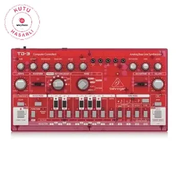 TD-3-SB Analog Synthesizer (Kırmızı) - KUTU HASARLI - Behringer