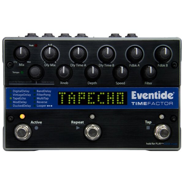 TimeFactor Delay Effect Stompbox - Eventide Audio