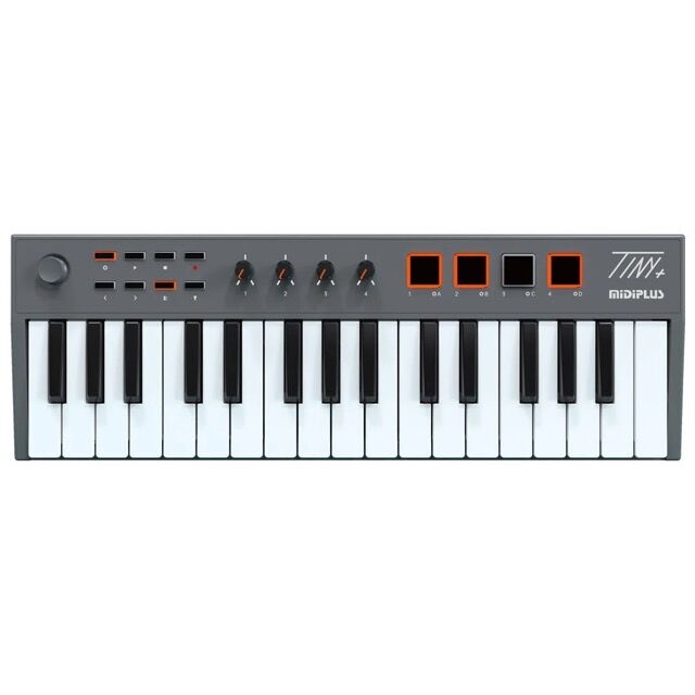 Midiplus Tiny+ 32-Tuş USB-C MIDI Klavye Controller - 1