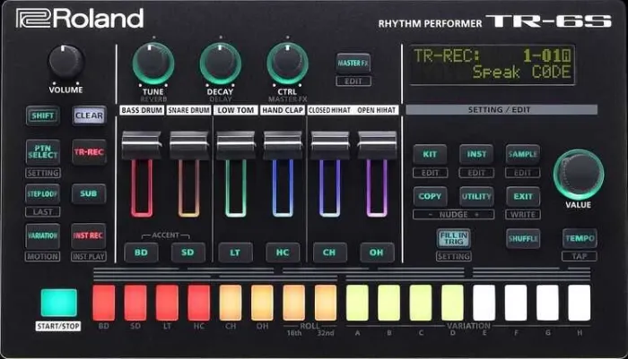 TR-6S Rhythm Performer Drum Machine - 1