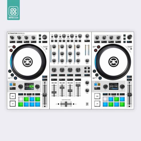 Traktor Kontrol S3 - Koruyucu Sticker - Beyaz - Doto Design