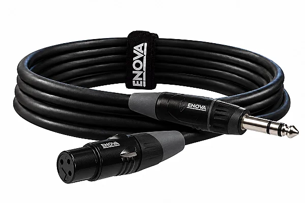 TRS (M) - XLR (F) Kablo 5 Metre - 1