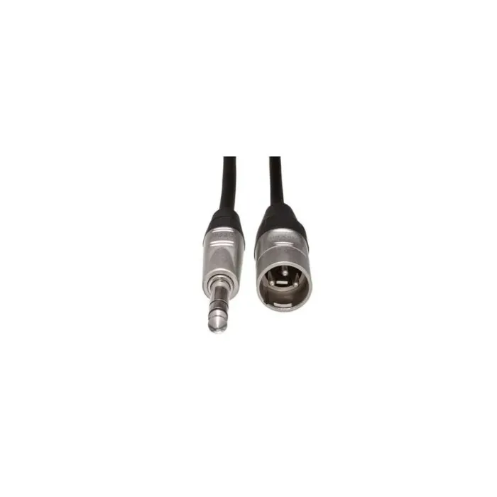 1/4'' TRS - XLR (M) Profesyonel Balanslı Kablo 5 m (HSX-015) - 2