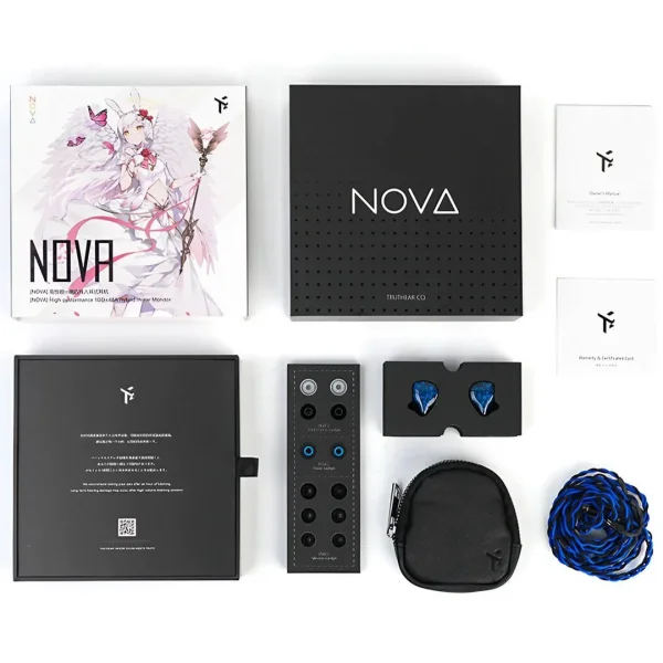 NOVA - Sahne, Stüdyo Veya Odyofil İçin Çift Sürücülü Kulak İçi Kulaklık - 5