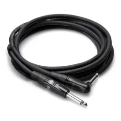 TS (M) - TS (M) 90 Açılı Profesyonel Gitar Kablosu 3 m (HGTR-010R) - Hosa