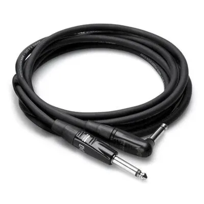 TS (M) - TS (M) 90 Açılı Profesyonel Gitar Kablosu 3 m (HGTR-010R) - 1