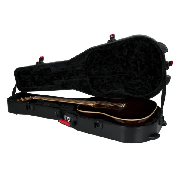 TSA ATA Molded Acoustic Guitar Case | GTSA-GTRDREAD - 5