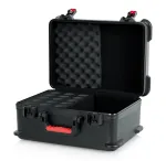 TSA ATA Molded Case w/ Drops for (15) Mics | GTSA-MIC15 - 4