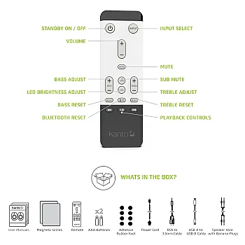 TUK | 260W Hi-Fi Aktif Hoparlör | Mat Siyah, Çift - 5