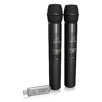 ULM202USB 2'li Usb Kablosuz El Mikrofonu - 2