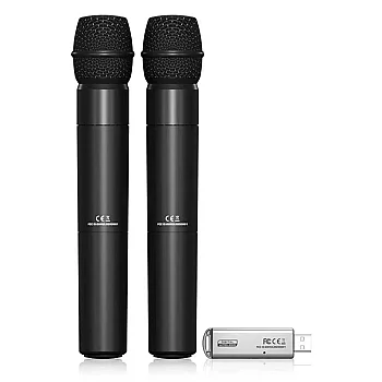 ULM202USB 2'li Usb Kablosuz El Mikrofonu - 3