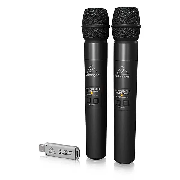 ULM202USB 2'li Usb Kablosuz El Mikrofonu - 4