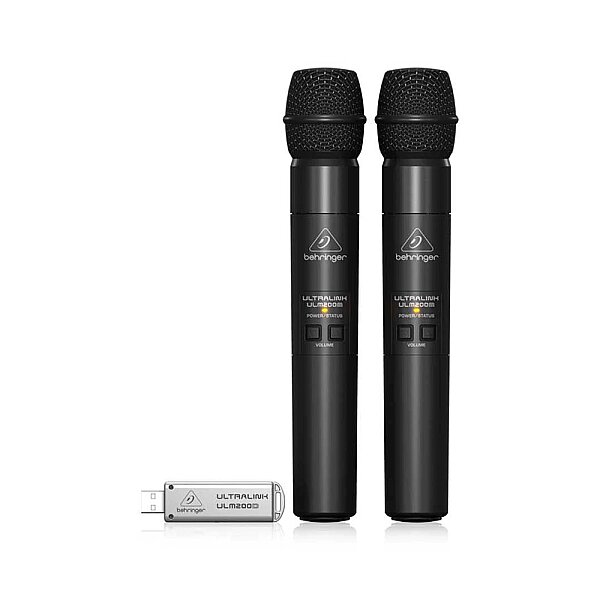 ULM202USB 2'li Usb Kablosuz El Mikrofonu - 1