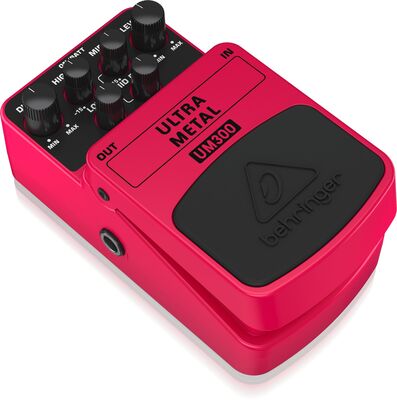 UM300 Heavy Metal Distortion Effects Pedal - 2