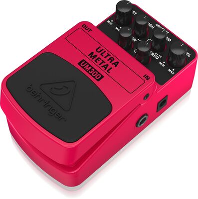 UM300 Heavy Metal Distortion Effects Pedal - 3
