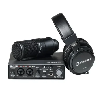 UR22c Recording Pack - Kayıt Paketi ( Siyah ) - Steinberg