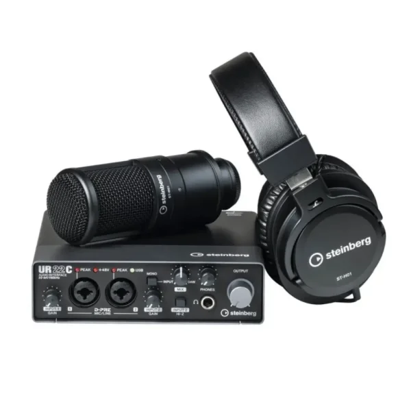 UR22c Recording Pack - Kayıt Paketi ( Siyah ) - 1