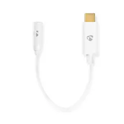 USB-C Erkek - 3.5 mm Dişi 0.15 m Çevirici Kablo - Nedis Cable