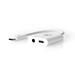 USB-C Erkek - Dişi USB-C 3.5 mm Dişi Adaptör - 1