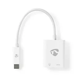 USB-C Erkek - Dişi USB-C 3.5 mm Dişi Adaptör - 3