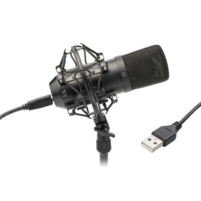 USB Condenser Mikrofon Siyah - 1