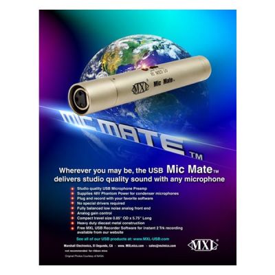 Usb Mic Mate Classic XLR-USB Kapasitif Mikrofon Bağlantı Adaptörü - 4