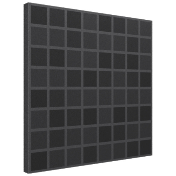 VicFoam Square Black | 6'lı Paket - 1