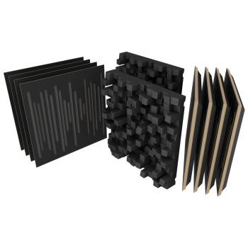 VicStudio Box MKII Black Matte | 10'lu Akustik Kit - Vicoustic