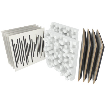 VicStudio Box MKII White Matte | 10'lu Akustik Kit - Vicoustic