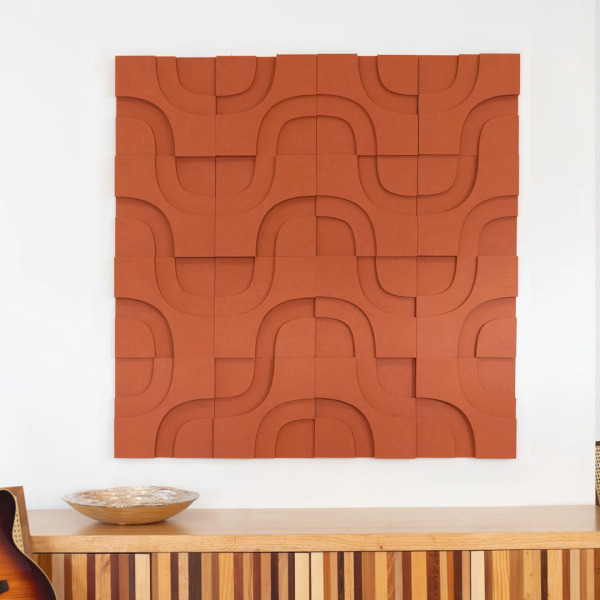 VicTiles 3D MidMod Marmalade | 4'lü Paket - 2