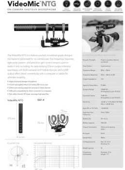 VideoMic NTG Video Shotgun Mikrofon - 3