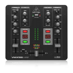 VMX100USB 2 Kanallı Profesyonel DJ Mikseri - 6