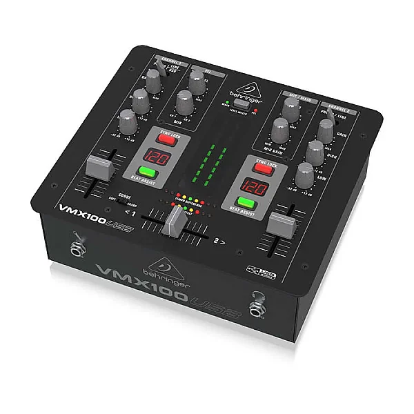 VMX100USB 2 Kanallı Profesyonel DJ Mikseri - 5