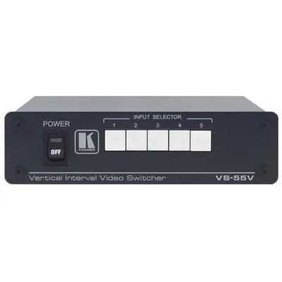 VS-55V 5x1 Composite Video Switcher - 1