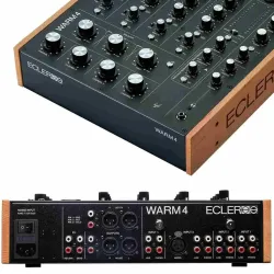 Warm 4 Dört Kanal Analog Rotary DJ Mikser - 3
