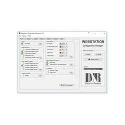 Webstation-USB 6 channel dual input radio On-Air console with 2x MIC, 3x USB and 1x VOIP - 7