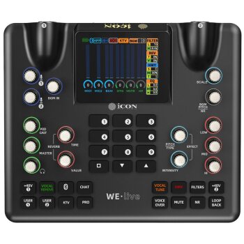 WeLive | Portable Streaming Interface with Bluetooth - iCON Pro Audio