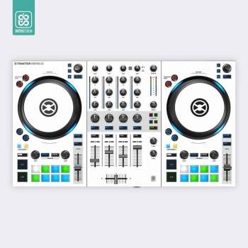 Skin Traktor Kontrol S3 - Koruyucu Kaplama - Beyaz - Doto Design