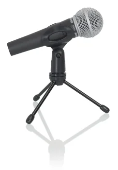 Wired Mic Mini Tripod Desktop Stand | GFW-MIC-0250 - Gator Frameworks