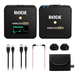 Wireless GO II 2 Single Kablosuz Mikrofon Seti ( Tek Kişilik ) - Thumbnail