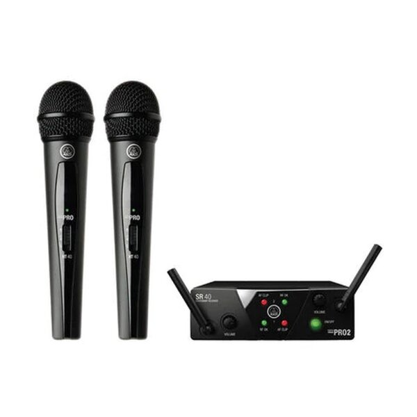WMS40MINI2 VOC SET US45A/C Kablosuz Mikrofon Seti - AKG