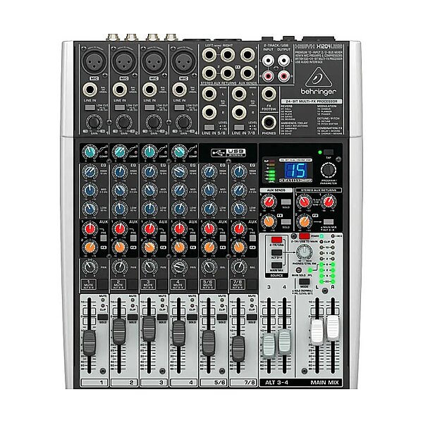 X1204USB 12 Kanallı Efektli Mikser - 1