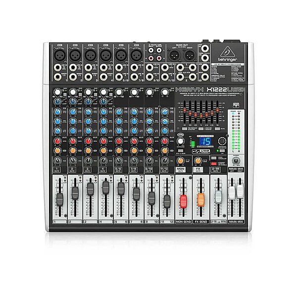 XENYX X1222USB 16 Kanallı Efektli Mikser - 1
