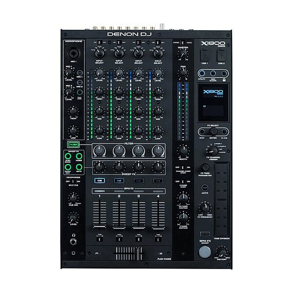 X1800 Prime 4 Kanal Profesyonel DJ Mikseri - 1