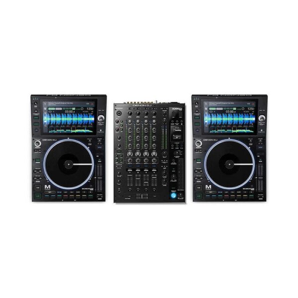Denon DJ X1850 + 2 x SC6000M Full Setup - Denon DJ