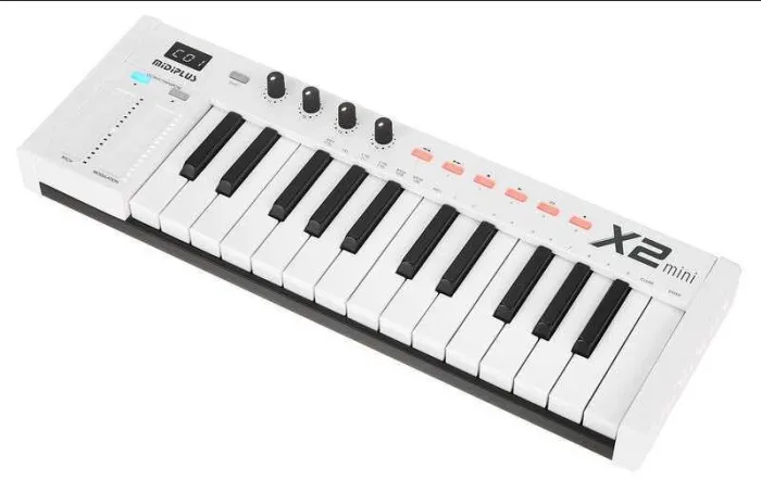 X2 Mini 25 Tuşlu USB Midi Klavye - 3
